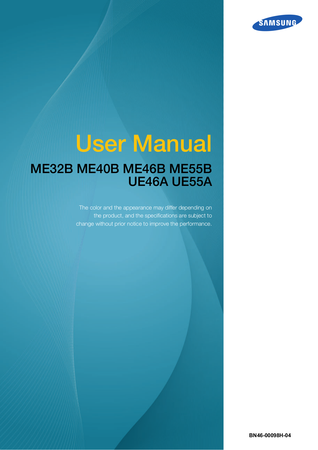 Download free pdf for Samsung SyncMaster 153T Monitor manual